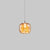 Postmodern Blown Glass Shade Ceiling Hanging Pendant Commercial Store LED Pendant Light 1 Amber Clearhalo 'Ceiling Lights' 'Modern Pendants' 'Modern' 'Pendant Lights' 'Pendants' Lighting' 2554823