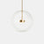 Clear Bubble Lamp Globe Glass Hanging Lamp for Dining Room Coffee Shop Restaurant 1 Clear Clearhalo 'Ceiling Lights' 'Glass shade' 'Glass' 'Modern Pendants' 'Modern' 'Pendant Lights' 'Pendants' Lighting' 2554919