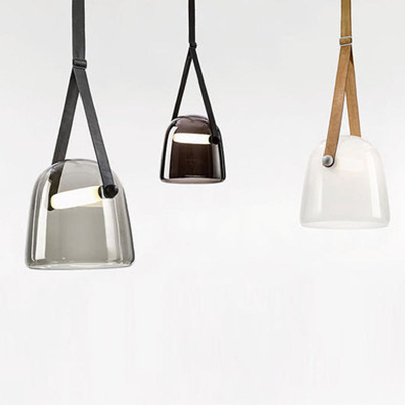 Large Glass Dome Pendant Light Fixture LED Pendant Lighting for kitchen Island Clearhalo 'Ceiling Lights' 'Glass shade' 'Glass' 'Modern Pendants' 'Modern' 'Pendant Lights' 'Pendants' Lighting' 2554935