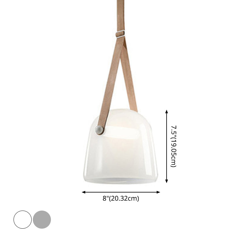 Large Glass Dome Pendant Light Fixture LED Pendant Lighting for kitchen Island Clearhalo 'Ceiling Lights' 'Glass shade' 'Glass' 'Modern Pendants' 'Modern' 'Pendant Lights' 'Pendants' Lighting' 2554939