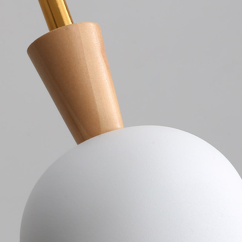 Industrial Single Hanging Pendant Light Macaron Metal Hanging Lamp with Colorful Resin Shade Clearhalo 'Ceiling Lights' 'Modern Pendants' 'Modern' 'Pendant Lights' 'Pendants' Lighting' 2555011