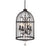 Retro Industrial Style Chandeliers Light Wrought Iron 8-Light Cage Shaped Coffee Shop Hanging Lamp with Crystal Decorative Pendant 4 Black Clearhalo 'Cast Iron' 'Ceiling Lights' 'Chandeliers' 'Industrial Chandeliers' 'Industrial' 'Metal' 'Middle Century Chandeliers' 'Rustic Chandeliers' 'Tiffany' Lighting' 2555301