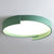 Macaroon Style LED Flush Mount Ceiling Light Northern Europe Simplicity Bedroom Lamp with Frosted Acrylic Lampshade Green Clearhalo 'Ceiling Lights' 'Close To Ceiling Lights' 'Close to ceiling' 'Flush mount' Lighting' 2562464