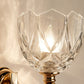 1 Head Bedroom Wall Light Modern Brass Sconce Light Fixture with Bowl/Cylinder Clear Glass Shade Clearhalo 'Modern wall lights' 'Modern' 'Wall Lamps & Sconces' 'Wall Lights' Lighting' 256525