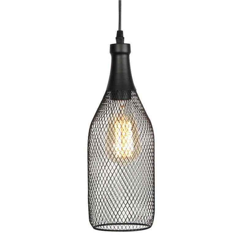 1 Light Wire Mesh Light Pendant Nordic Industrial Style Metal Hanging Lights for Bar Clearhalo 'Art Deco Pendants' 'Black' 'Cast Iron' 'Ceiling Lights' 'Ceramic' 'Crystal' 'Industrial Pendants' 'Industrial' 'Metal' 'Middle Century Pendants' 'Pendant Lights' 'Pendants' 'Rustic Pendants' 'Tiffany' Lighting' 2578853