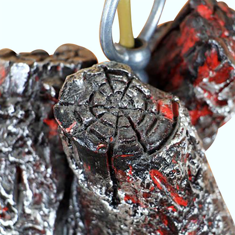 Silver Tapered Shade Hanging Lamp Antique Stylish 1 Head Resin Pendant Light Fixture with Charcoal Design Clearhalo 'Ceiling Lights' 'Industrial Pendants' 'Industrial' 'Middle Century Pendants' 'Pendant Lights' 'Pendants' 'Tiffany' Lighting' 257901