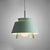Modern Upside Down Trifle Pendant Light Metal Macarons 1-Light Pendant Lighting for Dining Room Table Green Clearhalo 'Ceiling Lights' 'Modern Pendants' 'Modern' 'Pendant Lights' 'Pendants' Lighting' 2579496