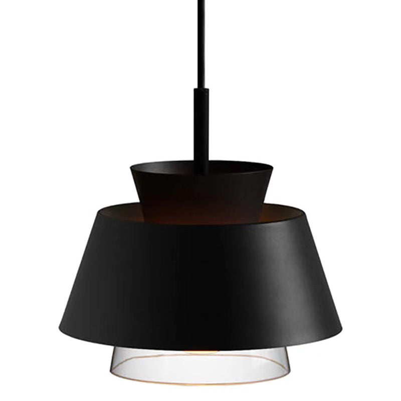 Modern Upside Down Trifle Pendant Light Metal Macarons 1-Light Pendant Lighting for Dining Room Table Clearhalo 'Ceiling Lights' 'Modern Pendants' 'Modern' 'Pendant Lights' 'Pendants' Lighting' 2579497