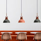 1-Light Bowl Pendant Lamp Nordic Macarons Style Metal Restaurant Hanging Lamp Clearhalo 'Ceiling Lights' 'Modern Pendants' 'Modern' 'Pendant Lights' 'Pendants' Lighting' 2579505