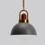 1-Light Bowl Pendant Lamp Nordic Macarons Style Metal Restaurant Hanging Lamp Grey 10" Clearhalo 'Ceiling Lights' 'Modern Pendants' 'Modern' 'Pendant Lights' 'Pendants' Lighting' 2579511