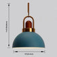 1-Light Bowl Pendant Lamp Nordic Macarons Style Metal Restaurant Hanging Lamp Clearhalo 'Ceiling Lights' 'Modern Pendants' 'Modern' 'Pendant Lights' 'Pendants' Lighting' 2579533