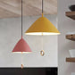 Modern Macarons Tapered Pendant Light Metal 1-Light Pendant Lighting with Pull Ring Clearhalo 'Ceiling Lights' 'Modern Pendants' 'Modern' 'Pendant Lights' 'Pendants' Lighting' 2579537