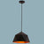 1-Light Diamond Pendant Lamp Nordic Macarons Style Metal Dining Room Hanging Lamp Black 10" Clearhalo 'Ceiling Lights' 'Modern Pendants' 'Modern' 'Pendant Lights' 'Pendants' Lighting' 2579573