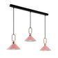 Modern Macarons Umbrella Shade Pendant Light Metal Pendant Lighting with Metal Ring Clearhalo 'Ceiling Lights' 'Modern Pendants' 'Modern' 'Pendant Lights' 'Pendants' Lighting' 2579596