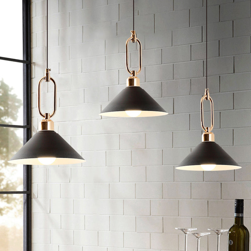 Modern Macarons Umbrella Shade Pendant Light Metal Pendant Lighting with Metal Ring Clearhalo 'Ceiling Lights' 'Modern Pendants' 'Modern' 'Pendant Lights' 'Pendants' Lighting' 2579598