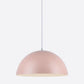 Dome Restaurant Drop Pendant Modern Style Metal 1 Light Hanging Ceiling Light Pink Clearhalo 'Ceiling Lights' 'Modern Pendants' 'Modern' 'Pendant Lights' 'Pendants' Lighting' 2579878