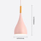 Metal Teardrop Hanging Light Nordic Style 1 Light Restaurant Ceiling Pendant Lamp with Wooden Top Clearhalo 'Ceiling Lights' 'Modern Pendants' 'Modern' 'Pendant Lights' 'Pendants' Lighting' 2579906