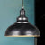 Black/Gray 1 Bulb Hanging Fixture Retro Metal Dome Shade Ceiling Pendant with Adjustable Cord, 12"/14"/16" W Grey Clearhalo 'Art Deco Pendants' 'Black' 'Cast Iron' 'Ceiling Lights' 'Ceramic' 'Crystal' 'Industrial Pendants' 'Industrial' 'Metal' 'Middle Century Pendants' 'Pendant Lights' 'Pendants' 'Rustic Pendants' 'Tiffany' Lighting' 2585