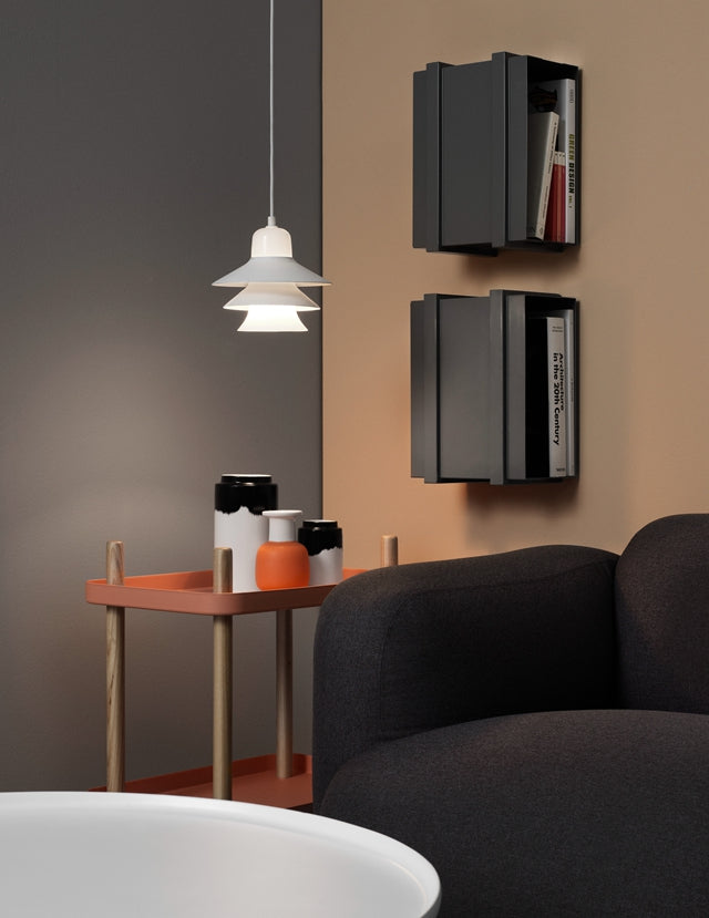 1 Light Layered Concentric Tiers Shade Pendant Lamp Nordic Style Metal Hanging Lamp for Bedroom Clearhalo 'Ceiling Lights' 'Modern Pendants' 'Modern' 'Pendant Lights' 'Pendants' Lighting' 2588731