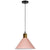 Metal Tapered Hanging Light Nordic Modern Style 1 Light Restaurant Ceiling Pendant Lamp Pink 12" Clearhalo 'Art Deco Pendants' 'Black' 'Cast Iron' 'Ceiling Lights' 'Ceramic' 'Crystal' 'Industrial Pendants' 'Industrial' 'Metal' 'Middle Century Pendants' 'Pendant Lights' 'Pendants' 'Rustic Pendants' 'Tiffany' Lighting' 2588738