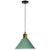 Metal Tapered Hanging Light Nordic Modern Style 1 Light Restaurant Ceiling Pendant Lamp Green 12" Clearhalo 'Art Deco Pendants' 'Black' 'Cast Iron' 'Ceiling Lights' 'Ceramic' 'Crystal' 'Industrial Pendants' 'Industrial' 'Metal' 'Middle Century Pendants' 'Pendant Lights' 'Pendants' 'Rustic Pendants' 'Tiffany' Lighting' 2588741