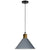 Metal Tapered Hanging Light Nordic Modern Style 1 Light Restaurant Ceiling Pendant Lamp Grey 12" Clearhalo 'Art Deco Pendants' 'Black' 'Cast Iron' 'Ceiling Lights' 'Ceramic' 'Crystal' 'Industrial Pendants' 'Industrial' 'Metal' 'Middle Century Pendants' 'Pendant Lights' 'Pendants' 'Rustic Pendants' 'Tiffany' Lighting' 2588744