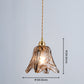 Retro Industrial 1 Light Pendant Lamp Amber Alabaster Glass Pendant Lighting for Living Room Clearhalo 'Ceiling Lights' 'Glass shade' 'Glass' 'Industrial Pendants' 'Industrial' 'Middle Century Pendants' 'Pendant Lights' 'Pendants' 'Tiffany' Lighting' 2588891