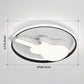 Guitar Flush Mount Ceiling Light 1 Light Metal Creative Flush Mount Ceiling Light for Bedroom Clearhalo 'Ceiling Lights' 'Close To Ceiling Lights' 'Close to ceiling' 'Flush mount' Lighting' 2589261