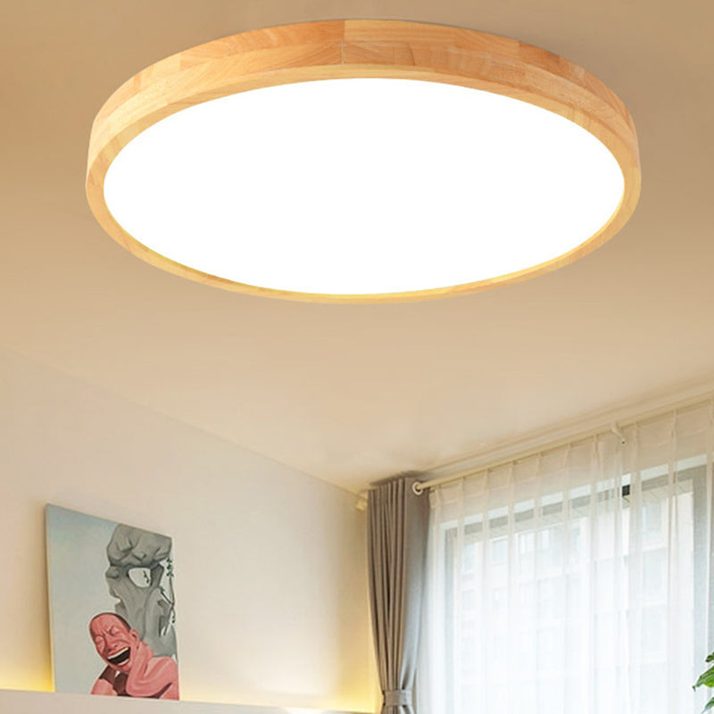 Round Flush Mount Ceiling Light Ultra-Contemporary Acrylic Ceiling Mount Chandelier for Bedroom Clearhalo 'Ceiling Lights' 'Close To Ceiling Lights' 'Close to ceiling' 'Flush mount' Lighting' 2589463