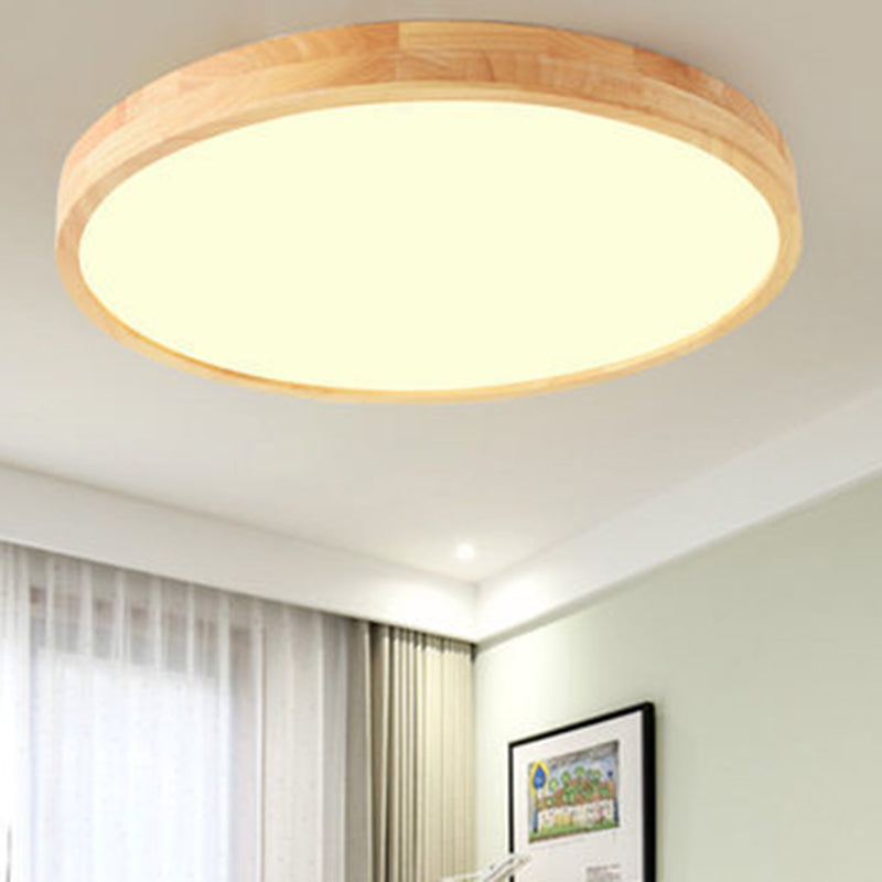 Round Flush Mount Ceiling Light Ultra-Contemporary Acrylic Ceiling Mount Chandelier for Bedroom Clearhalo 'Ceiling Lights' 'Close To Ceiling Lights' 'Close to ceiling' 'Flush mount' Lighting' 2589464