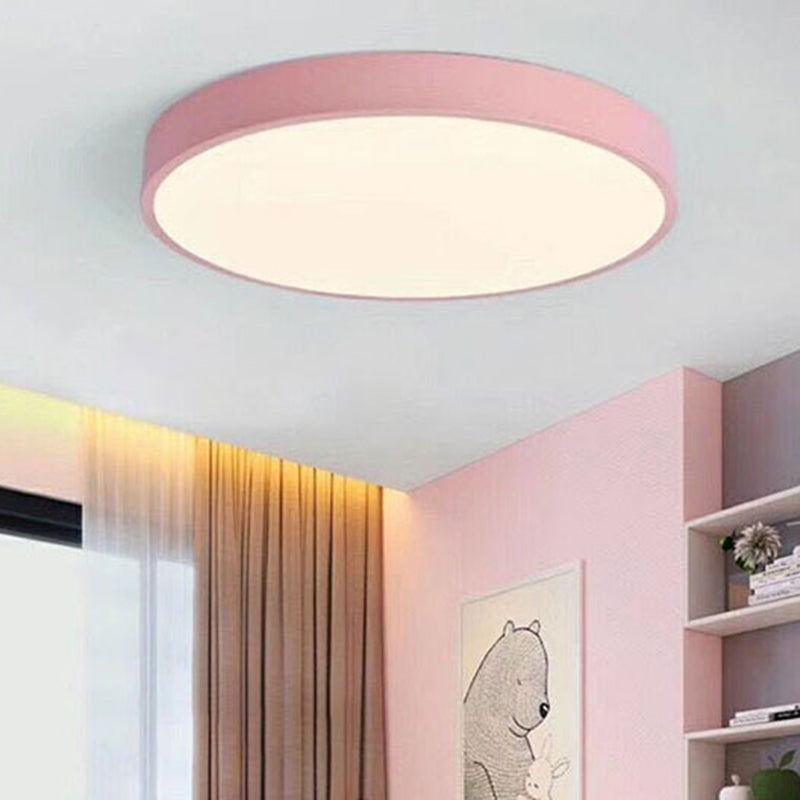 Integrated LED Flush Mount Ceiling Light Fixtures Minimalist Acrylic Ceiling Mount Chandelier for Bedroom Clearhalo 'Ceiling Lights' 'Close To Ceiling Lights' 'Close to ceiling' 'Flush mount' Lighting' 2590610