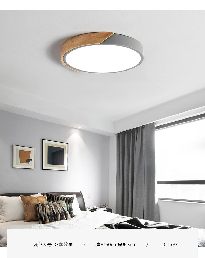 Round Flush Mount Light Fixtures Contemporary Acrylic Ceiling Light Fixtures for Bedroom Clearhalo 'Ceiling Lights' 'Close To Ceiling Lights' 'Close to ceiling' 'Flush mount' Lighting' 2590632