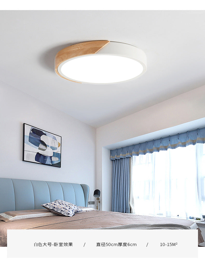 Round Flush Mount Light Fixtures Contemporary Acrylic Ceiling Light Fixtures for Bedroom Clearhalo 'Ceiling Lights' 'Close To Ceiling Lights' 'Close to ceiling' 'Flush mount' Lighting' 2590633