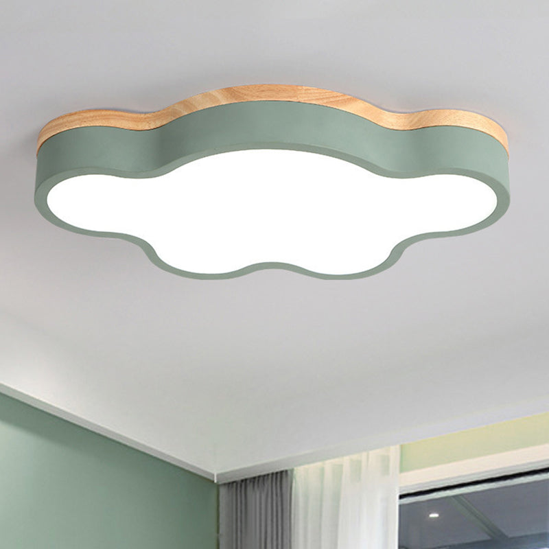 Cloud Flush Mount Lights Modernist Acrylic Ceiling Mount Light Fixture for Bedroom - Clearhalo - 'Ceiling Lights' - 'Close To Ceiling Lights' - 'Close to ceiling' - 'Flush mount' - Lighting' - 2590638