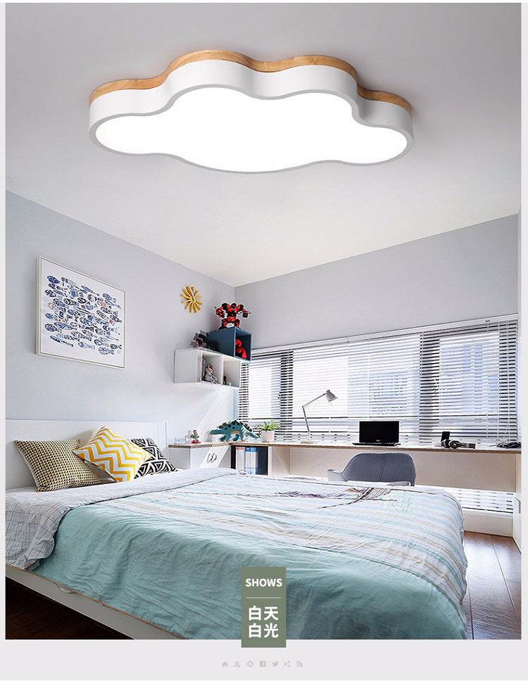 Cloud Flush Mount Lights Modernist Acrylic Ceiling Mount Light Fixture for Bedroom - Clearhalo - 'Ceiling Lights' - 'Close To Ceiling Lights' - 'Close to ceiling' - 'Flush mount' - Lighting' - 2590648