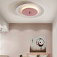 Circle Flush Light Fixtures Nordic Acrylic Ceiling Light Fixture for Bedroom Clearhalo 'Ceiling Lights' 'Close To Ceiling Lights' 'Close to ceiling' 'Semi-flushmount' Lighting' 2590660