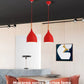 Metal Teardrop Hanging Light Nordic Style 1 Light Restaurant Ceiling Pendant Lamp with Wooden Top Clearhalo 'Ceiling Lights' 'Modern Pendants' 'Modern' 'Pendant Lights' 'Pendants' Lighting' 2590732