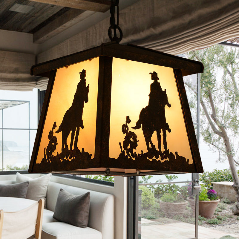 Industrial Tapered Suspension Light Height Adjustable Metal 1 Light Pendant Lighting with 31.5" Chain Clearhalo 'Art Deco Pendants' 'Cast Iron' 'Ceiling Lights' 'Ceramic' 'Crystal' 'Industrial Pendants' 'Industrial' 'Metal' 'Middle Century Pendants' 'Pendant Lights' 'Pendants' 'Tiffany' Lighting' 259273