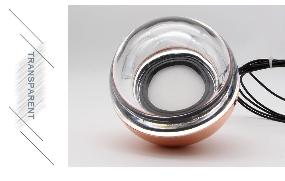 Global LED Pendant Lighting Simplicity Crystal Glass Bedside Hanging Ceiling Light Clearhalo 'Ceiling Lights' 'Modern Pendants' 'Modern' 'Pendant Lights' 'Pendants' Lighting' 2593243