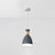 Nordic Style Ceiling Pendant Goblet Shaped Hanging Light Fixture with Metal Shade for Dining Room Grey Round Clearhalo 'Ceiling Lights' 'Modern Pendants' 'Modern' 'Pendant Lights' 'Pendants' Lighting' 2593248
