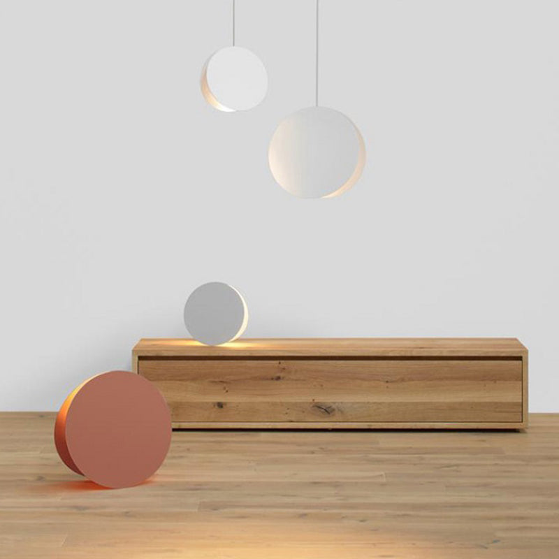 Shell Inspired Round Pendant Lamp Macaron Style Metal 1-Light Diner Ceiling Light Clearhalo 'Ceiling Lights' 'Modern Pendants' 'Modern' 'Pendant Lights' 'Pendants' Lighting' 2593288