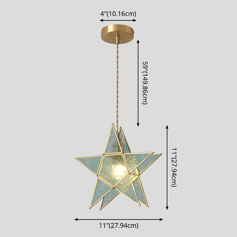 Suspended Lighting Fixture Tiffany Style Shaded Glass Hanging Pendant with Brass Canopy Clearhalo 'Ceiling Lights' 'Glass shade' 'Glass' 'Modern Pendants' 'Modern' 'Pendant Lights' 'Pendants' Lighting' 2593548