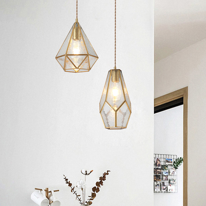 Suspended Lighting Fixture Tiffany Style Shaded Glass Hanging Pendant with Brass Canopy Clearhalo 'Ceiling Lights' 'Glass shade' 'Glass' 'Modern Pendants' 'Modern' 'Pendant Lights' 'Pendants' Lighting' 2593557