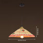 Asian Inspired Farmers Hat Pendant Bamboo Woven 1 Head Diner Ceiling Lamp in Wood Clearhalo 'Ceiling Lights' 'Pendant Lights' 'Pendants' Lighting' 2593696