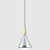 Multi Color Optional Simplicity Pendant Light Nordic Macaroon Aluminum Lampshade 1-Light Hanging Light for Kitchen Silver 7" Clearhalo 'Ceiling Lights' 'Modern Pendants' 'Modern' 'Pendant Lights' 'Pendants' Lighting' 2594359