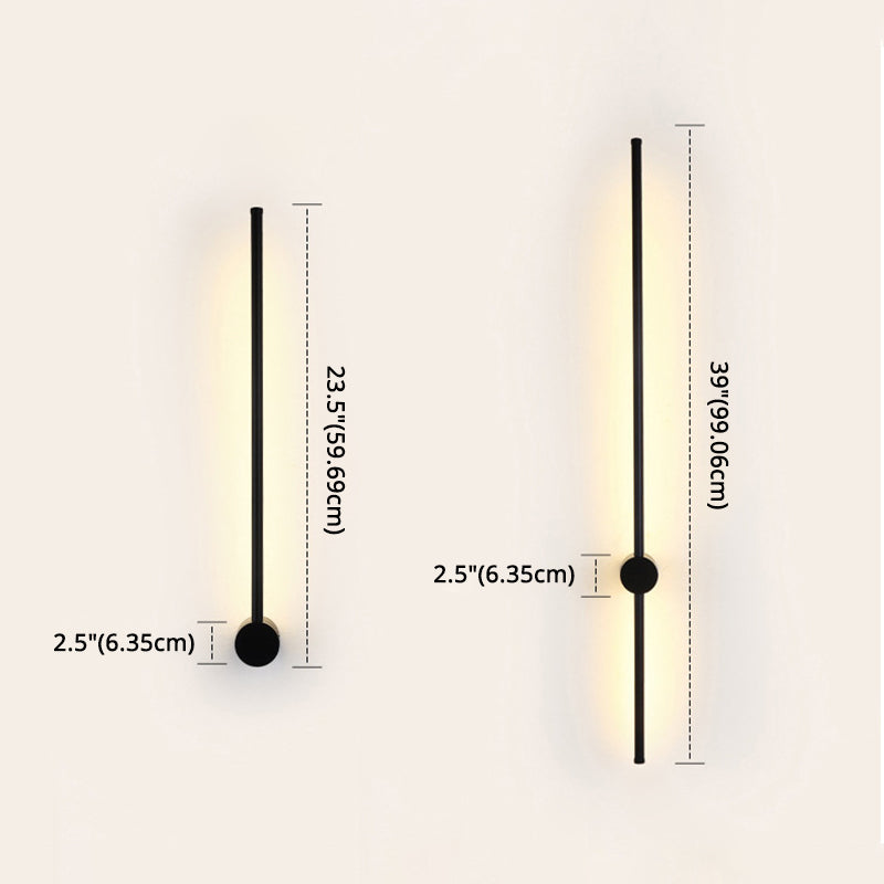 Minimalist Wall Sconce Indoor Lighting Modern LED Metal Wall Lighting Clearhalo 'Cast Iron' 'Glass' 'Industrial' 'Modern wall lights' 'Modern' 'Tiffany' 'Traditional wall lights' 'Wall Lamps & Sconces' 'Wall Lights' Lighting' 2594606