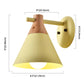 Macaroon Nordic Solid Wood Sconce Light Fixture Metal Wall Armed Sconce Lights Clearhalo 'Cast Iron' 'Glass' 'Industrial' 'Modern wall lights' 'Modern' 'Tiffany' 'Traditional wall lights' 'Wall Lamps & Sconces' 'Wall Lights' Lighting' 2594642