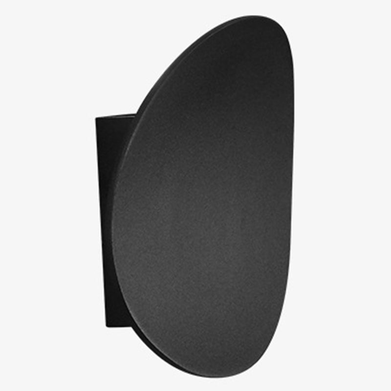 Modern Style Wall Sconce 7W LED Round Wall Mounted Lighting for Bedroom Black Clearhalo 'Cast Iron' 'Glass' 'Industrial' 'Modern wall lights' 'Modern' 'Tiffany' 'Traditional wall lights' 'Wall Lamps & Sconces' 'Wall Lights' Lighting' 2594708