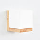 Modern Style Nordic Solid Wooden Sconce Cube Shape LED Wall Mounted Lamp for Bedroom Clearhalo 'Wall Lamps & Sconces' 'Wall Lights' Lighting' 2594724