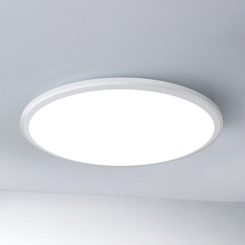 White Ultrathin Ceiling Light Simple Acrylic LED Round Flush Mount Light for Kitchen Clearhalo 'Ceiling Lights' 'Close To Ceiling Lights' 'Lighting' 2602473